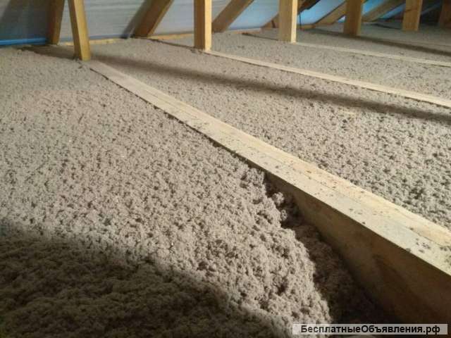 Утепление эковата КубаньЭковата