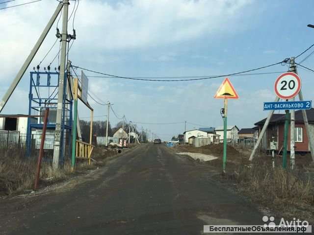 Участок площадью 1026 м² (Московская область, г.о. Чехов, (д Масново-Жуково), ДНТ Васильково