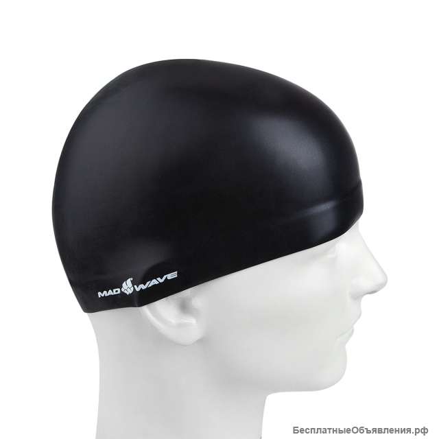 Шапочка для плавания 3D Mad Wave logo Cap