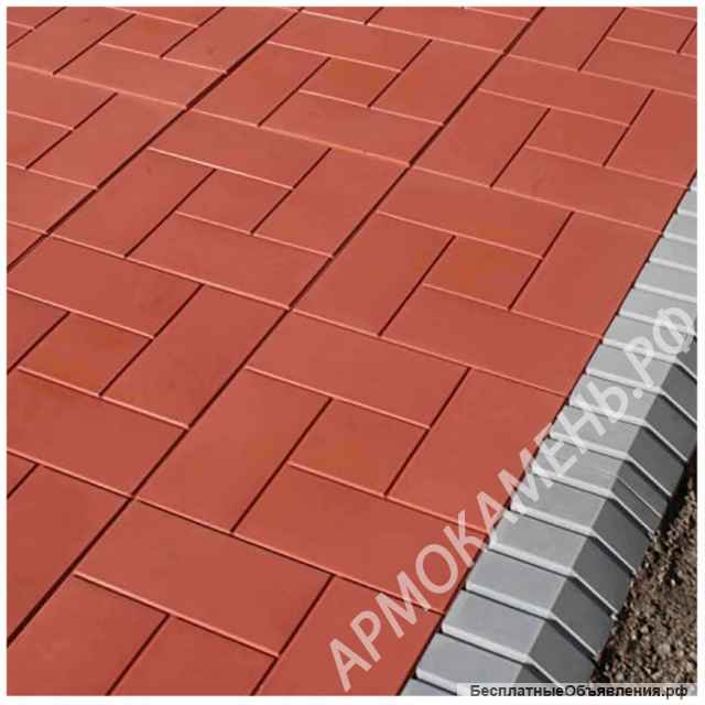 Тротуарная плитка (брусчатка) из бетона