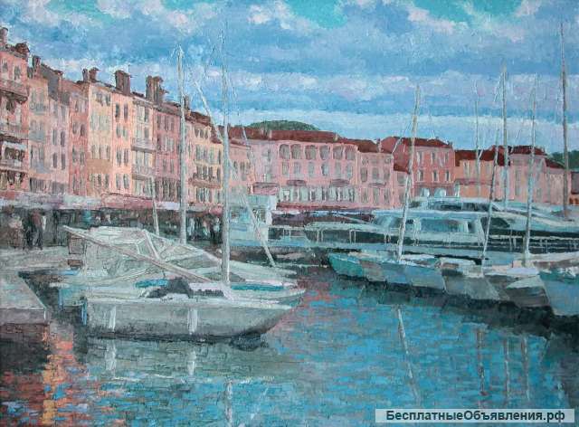 Картину: автор Аксамитов Юрий, Saint Tropez