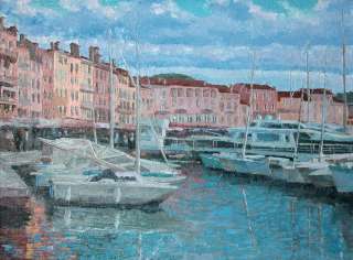 Картину: автор Аксамитов Юрий, Saint Tropez
