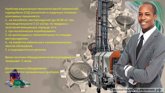 Скважинная гидродобыча полезных ископаемых в малом бизнесе