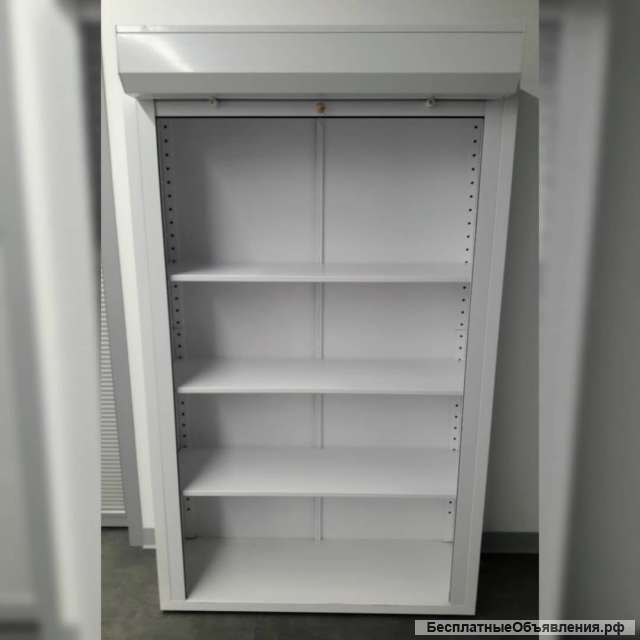 Шкаф металлический с рольставнями 1000х400х2000мм