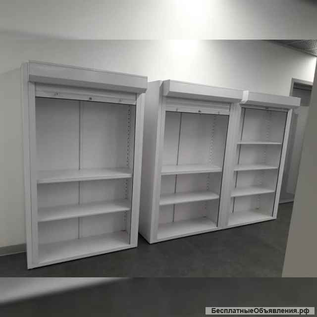 Шкаф металлический с рольставнями 1000х400х2000мм