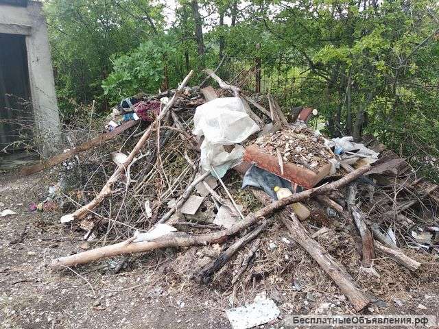 Шабашка/работа в Новороссийске - Вывоз мусора с дачного участка
