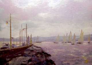 Картину: автор Аксамитов Юрий, Saint Tropez, regata