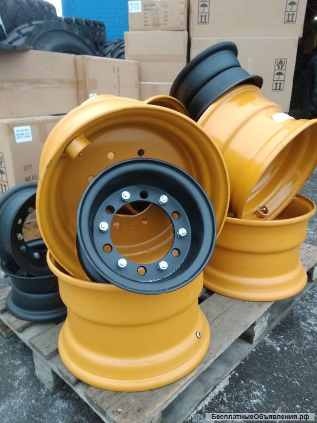 Диски, шины на экскаваторы JCB