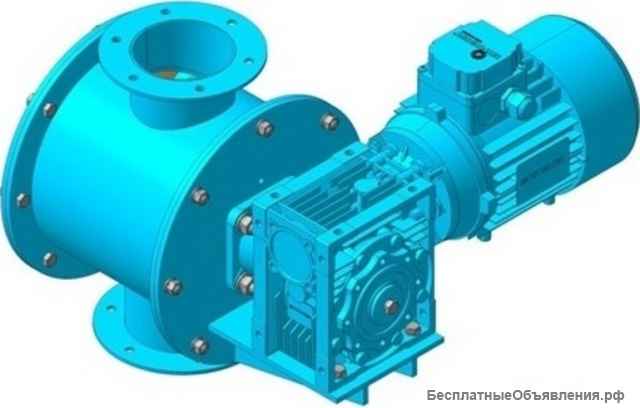 Шлюзовой затвор, шлюзовик, шлюзовый питатель