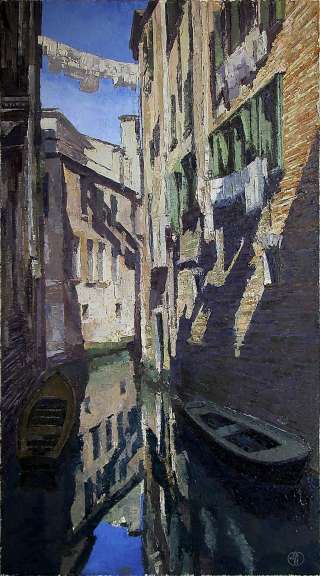 Картину: автор Аксамитов Юрий, La Mia Venezia, Canal