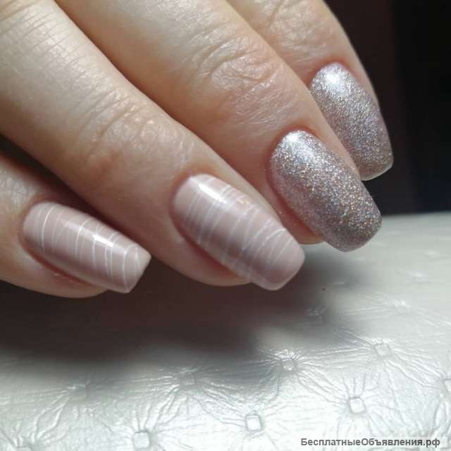 Маникюр с покрытием Гель-лак 300р