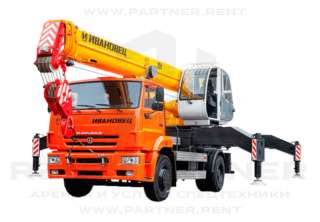 Аренда автокрана 25 тонн 31 метр в Москве