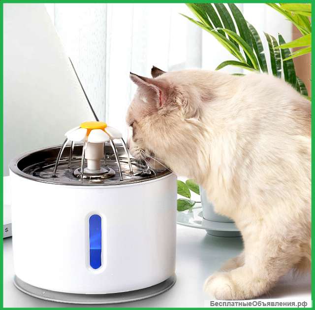 Поилка-фонтан для кошек и собак