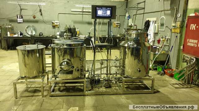 Пивоварня Варочный порядок 130х2 - 500л/сутки