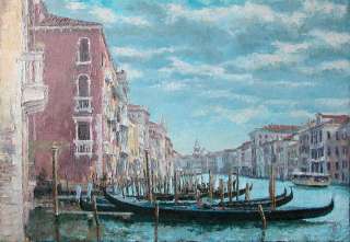 Картину: автор Аксамитов Юрий, la Grande Canal