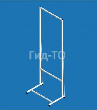 Каркас металлического сетчатого стеллажа «Ева»