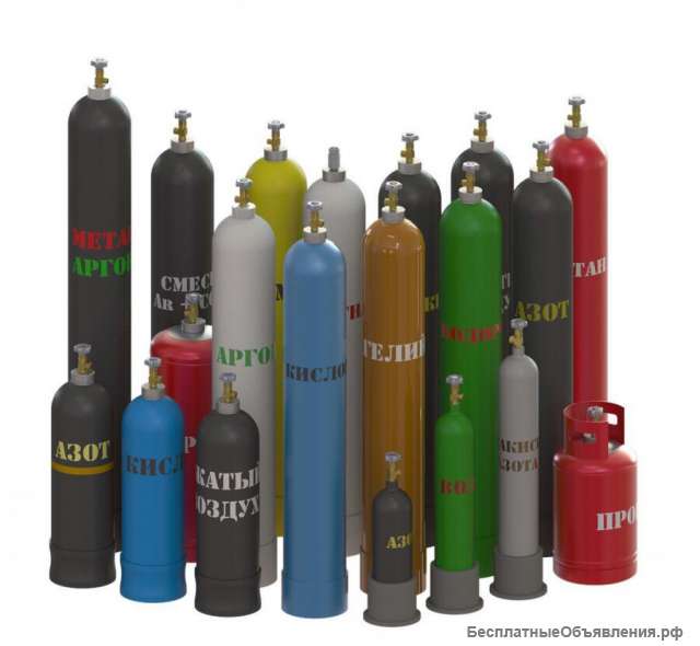 Газы в баллонах