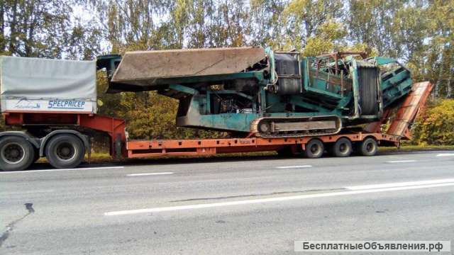 Услуги трала. Перевозка габарита негабарита