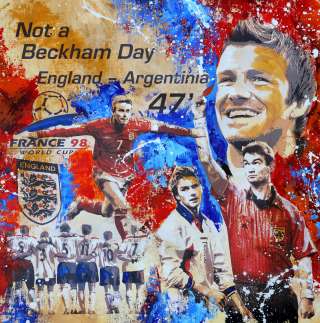 Картины-реплики из серии "Легенды мирового футбола"