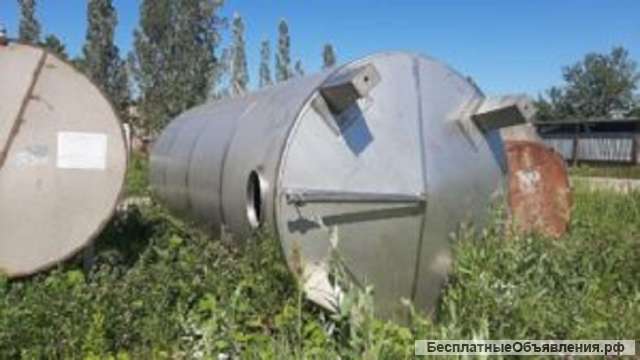 Емкость нержавеющая, объем -20 куб. м., вертикальная инв 868