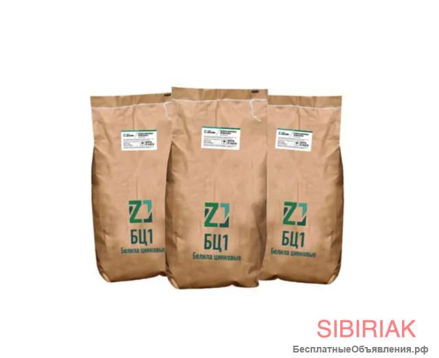 Цинковые белила (БЦ0М, БЦ1)