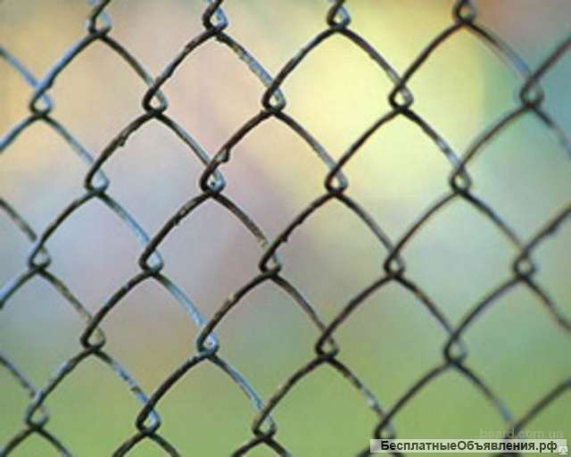 Сетка рабица оцинкованная 60*60*1,7 мм. (2*10 м.)