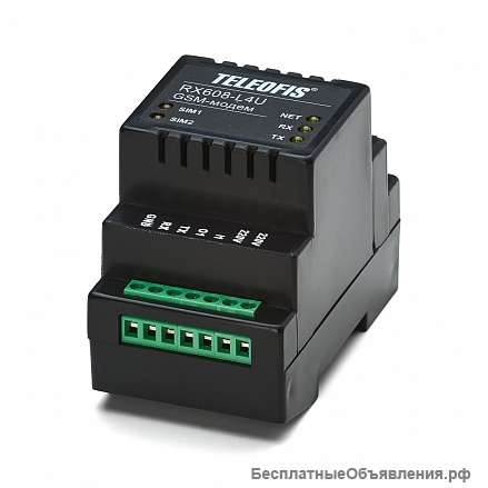 GSM модем TELEOFIS RX608-L4U V.2 (Реле RS-485)