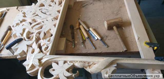 Художественная резьба по дереву деревянная рама под икону