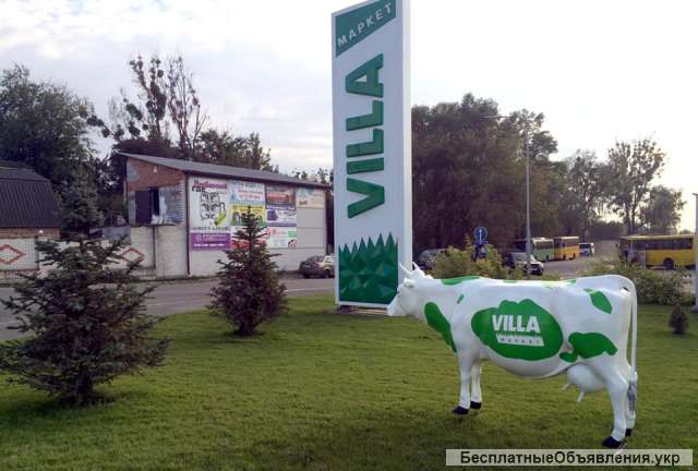 Изготовление объемных рекламных фигур под заказ