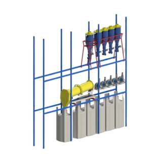 PP maxsuloti uchun granulyator