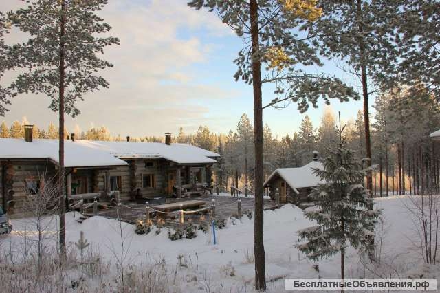 Туристический комплекс на горнолыжном курорте Вуокатти (Финляндия)
