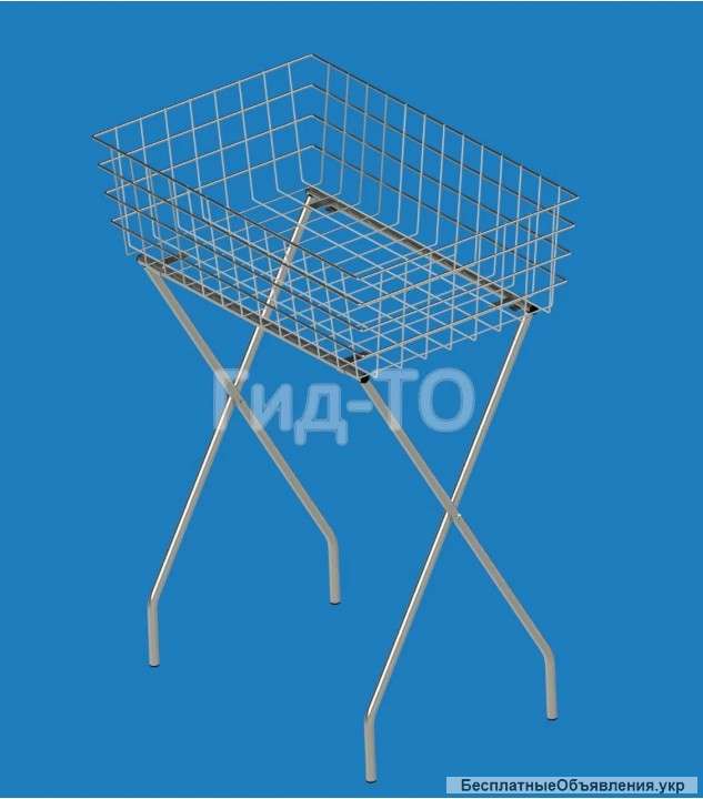 Корзина накопительная сетчатая хром