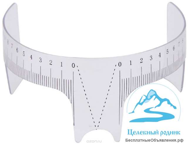 Линейка для бровей