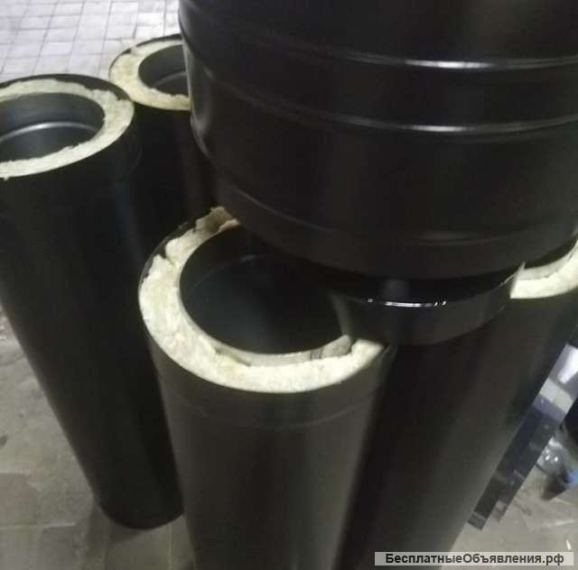 Труба дымохода l - 1000мм s - 1 мм нерж
