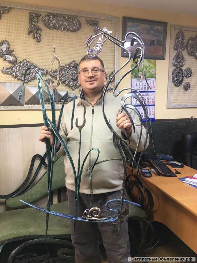 Художественная ковка, ручная ковка, авторская ковка на заказ
