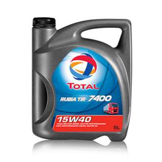 Моторное масло Total Rubia TIR 7400 15W40 в наличии