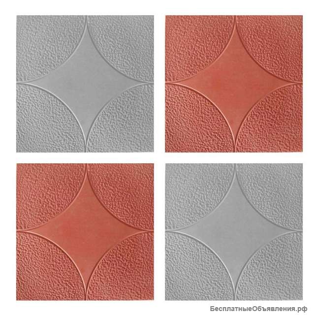 Тротуарная плитка Квадрат 300х300х30