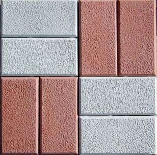 Тротуарная плитка " 8 кирпичей" 400х400х50