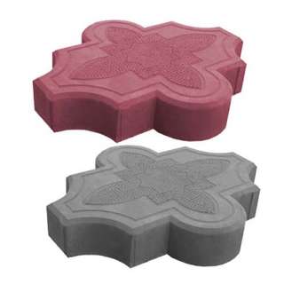 Брусчатка тротуарная Клевер Узорчатый