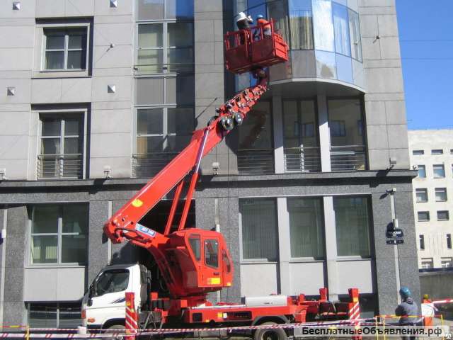 Услуги автовышки 42 метра