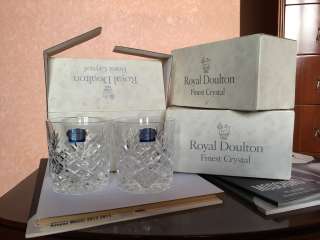 Хрустальные бокалы для виски, the Royal Doulton