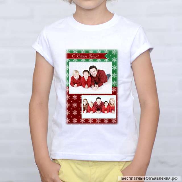 Любые фото на футболках