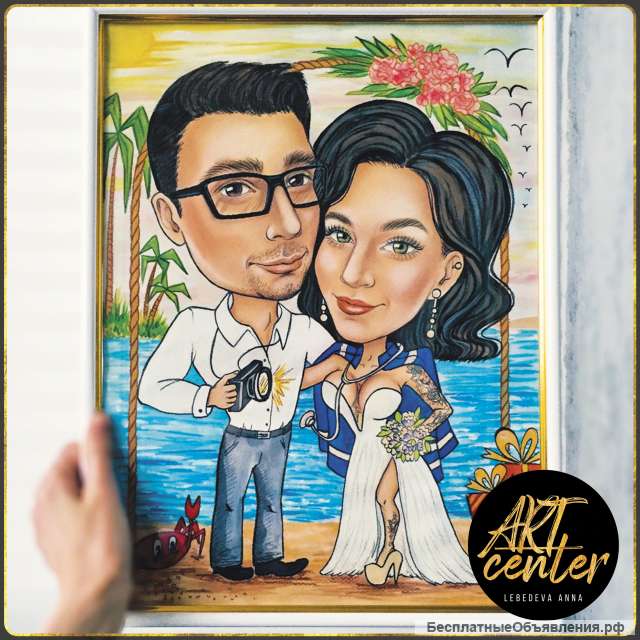 Портрет или Шарж по фотографии