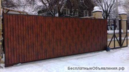 Откатные ворота под ключ в Ростове-на-Дону