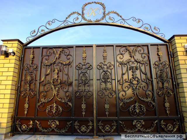 Элементы художественной ковки и металлоконструкции