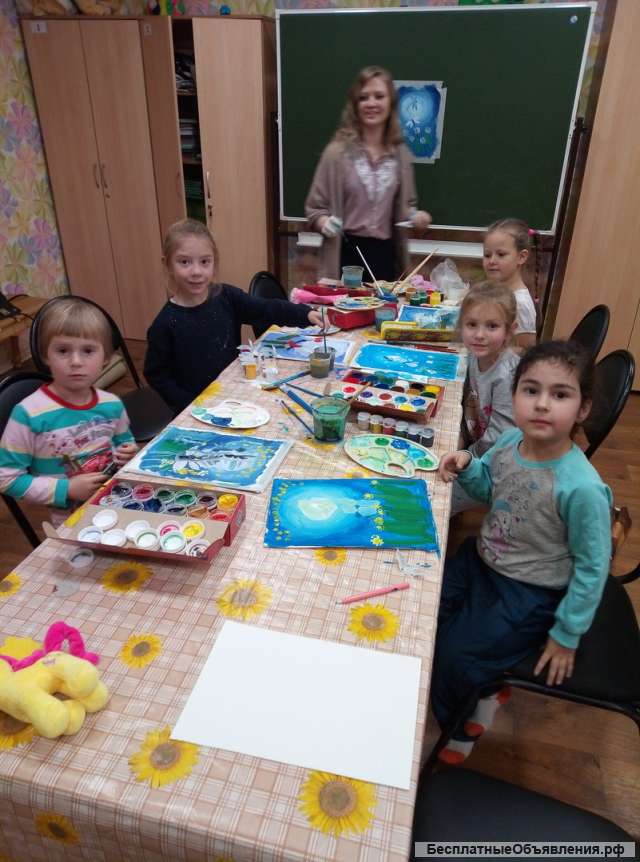 Творческие занятия ИЗО для детей
