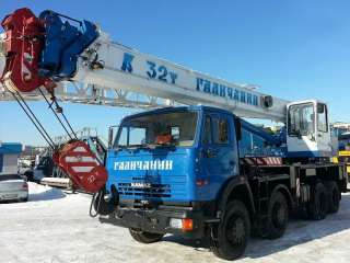 Аренда Автокрана 32 тонны 31 метр стрела + 9 метров гусёк в Дмитрове