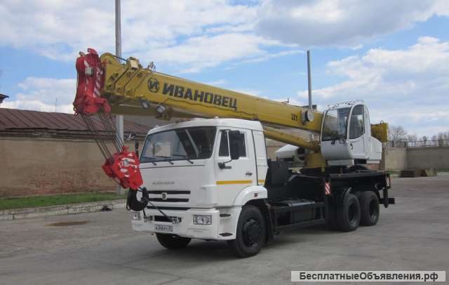 Аренда Автокрана 32 тонны 31 метр стрела в Серпухове