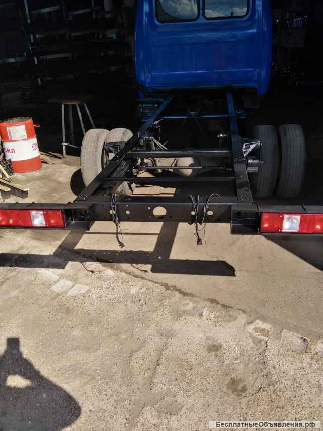 Удлинение Газели еврофургоны Газ 3302 удлиненная рама