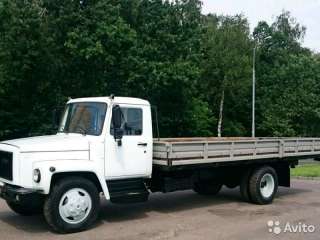 Грузоперевозки до 5 тонн, открытый бортовой Газон 5,2 метра